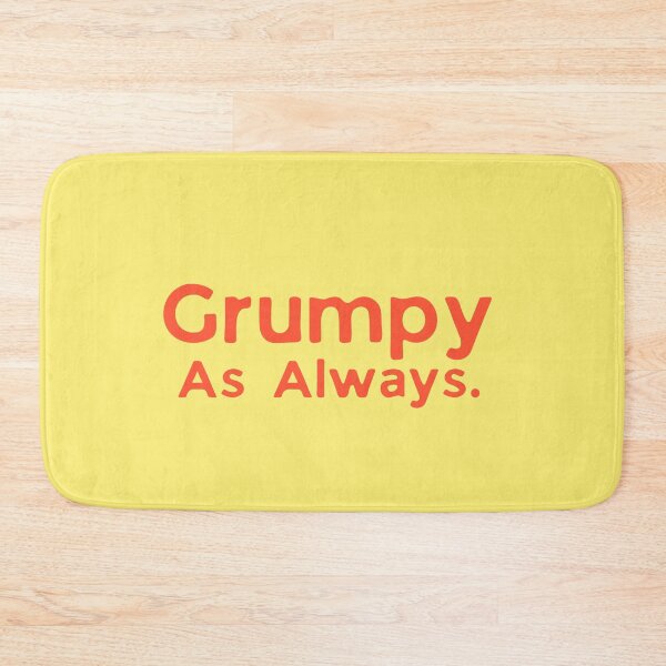 Item preview, Grumpy As Always designed and sold by MadeOfWords.
