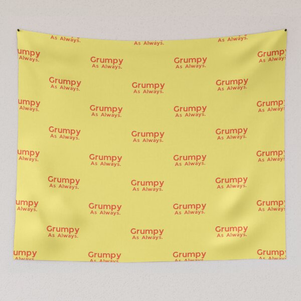 Item preview, Grumpy As Always designed and sold by MadeOfWords.