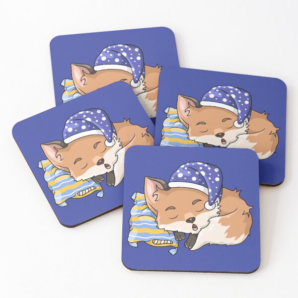 Item preview, Cute sleeping fox good night designed and sold by ARTemyzz.