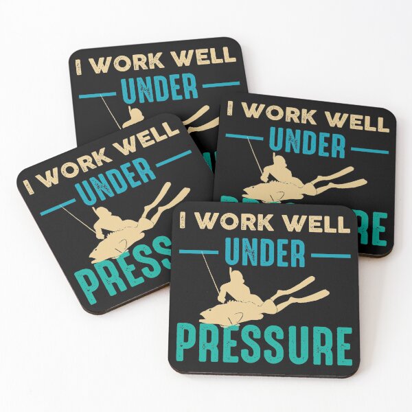 Item preview, I Work Well Under Pressure designed and sold by cotros.