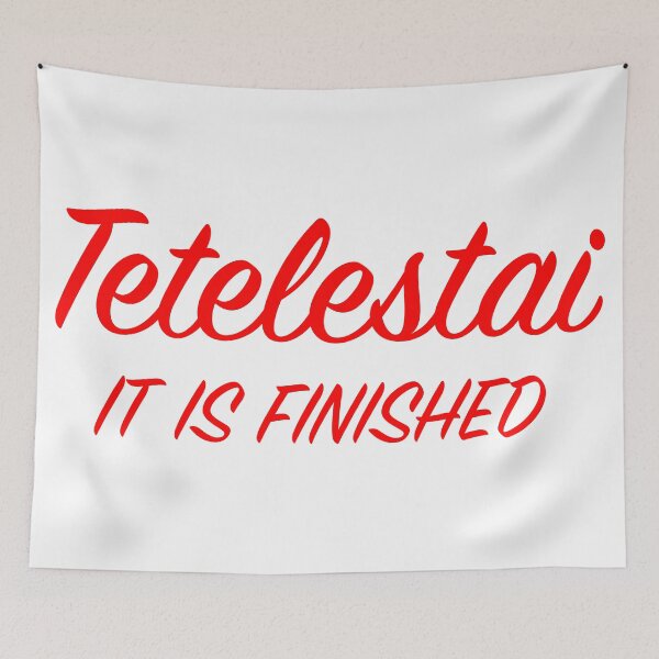 Item preview, Tetelestai designed and sold by plushism.
