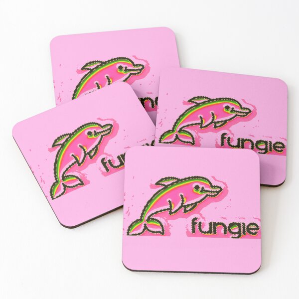 Item preview, Fungiethe dolphin L.G.B.T.Q. Rainbow Black designed and sold by Flirt-Teez.