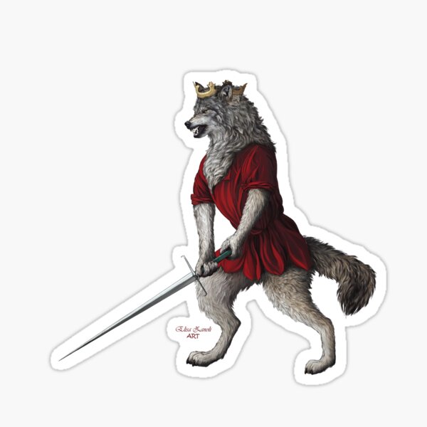 Artikel-Vorschau von Hemanimals - Wolf der Liberi, designt und verkauft von ElisaZanoliArt.