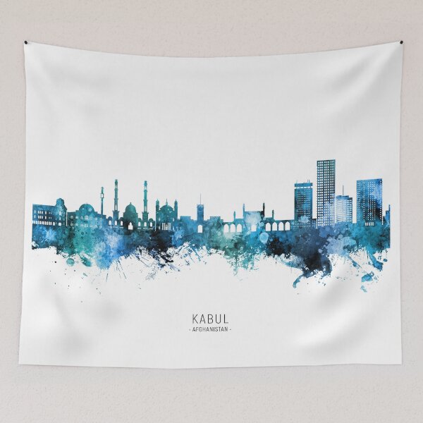 Item preview, Kabul Afghanistan Skyline designed and sold by ArtPrints.
