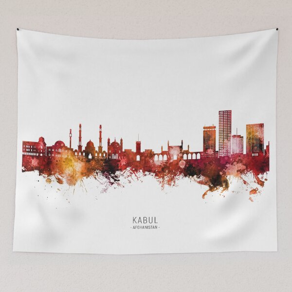 Item preview, Kabul Afghanistan Skyline designed and sold by ArtPrints.