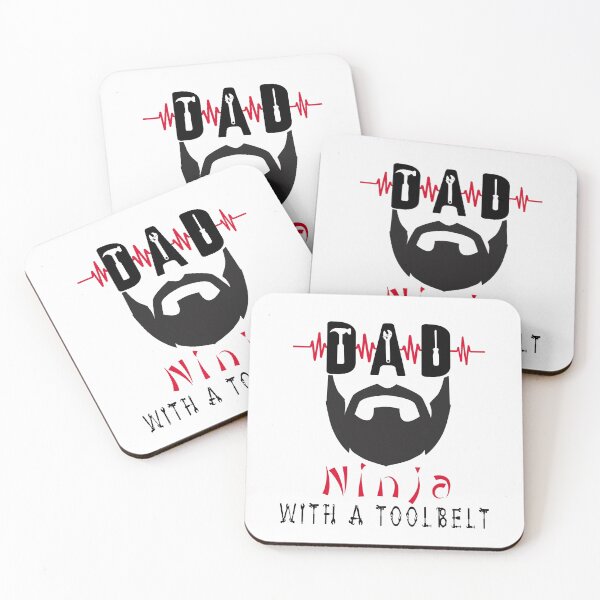 Item preview, Dad Ninja With A Toolbelt designed and sold by GACreative63.