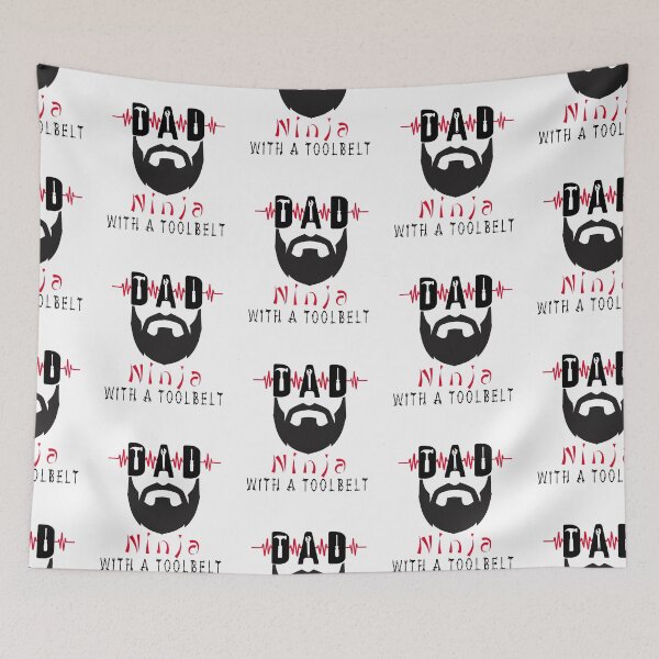 Item preview, Dad Ninja With A Toolbelt designed and sold by GACreative63.