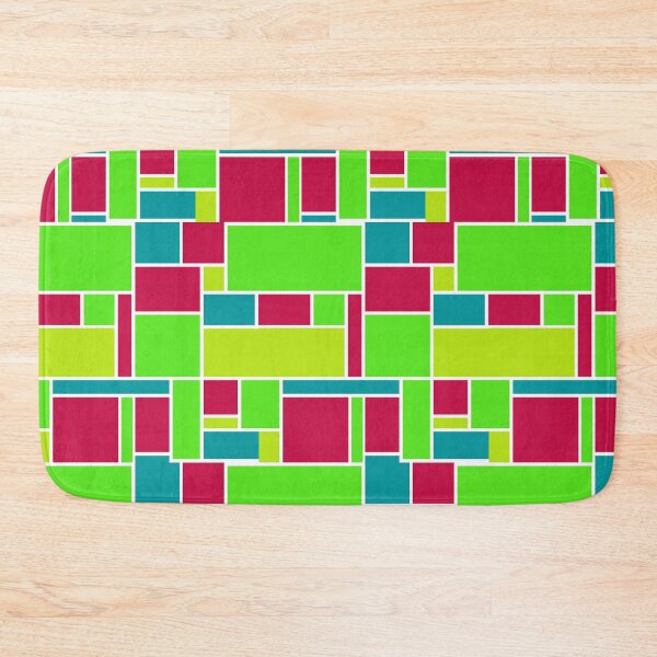 Item preview, Abstract multicolor geometric pattern designed and sold by cutecrazytshirt.