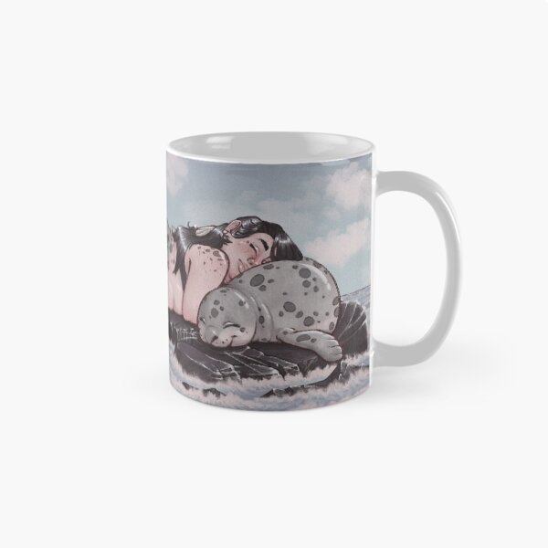 Item preview, Linda sirena con curvas y focas durmiendo la siesta designed and sold by Midsea.