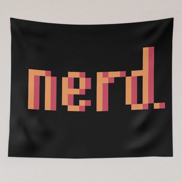 Item preview, Pixelated Nerd designed and sold by MartineMeeka.