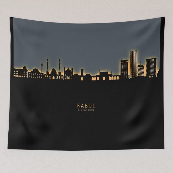 Item preview, Kabul Afghanistan Skyline designed and sold by ArtPrints.