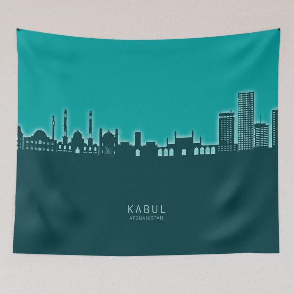 Item preview, Kabul Afghanistan Skyline designed and sold by ArtPrints.