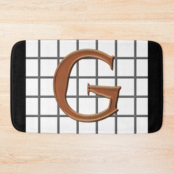 Item preview, Monogram G in copper designed and sold by leobrix.