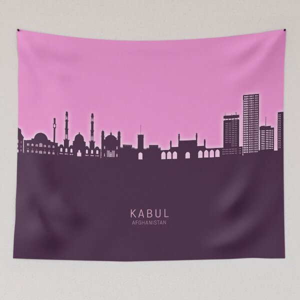 Item preview, Kabul Afghanistan Skyline designed and sold by ArtPrints.
