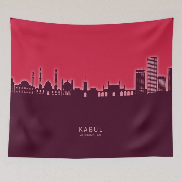 Item preview, Kabul Afghanistan Skyline designed and sold by ArtPrints.