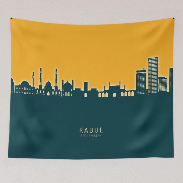 Item preview, Kabul Afghanistan Skyline designed and sold by ArtPrints.