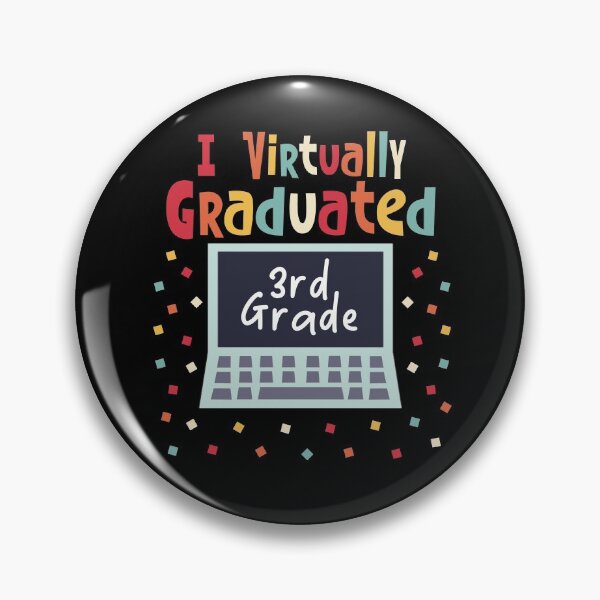 Item preview, I Virtually Graduated 3rd Grade 2021 designed and sold by Funful.