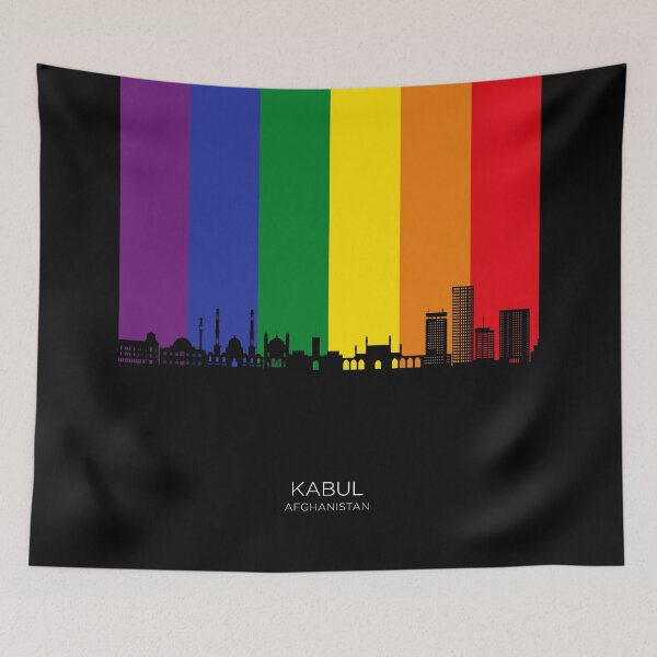 Item preview, Kabul Afghanistan Skyline designed and sold by ArtPrints.