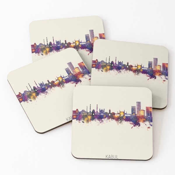Item preview, Kabul Afghanistan Skyline designed and sold by ArtPrints.