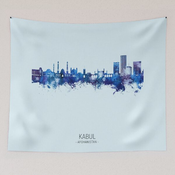 Item preview, Kabul Afghanistan Skyline designed and sold by ArtPrints.