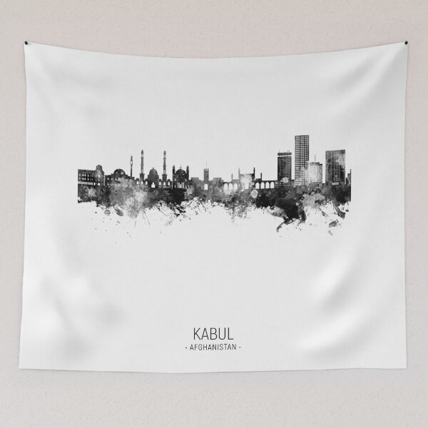 Item preview, Kabul Afghanistan Skyline designed and sold by ArtPrints.
