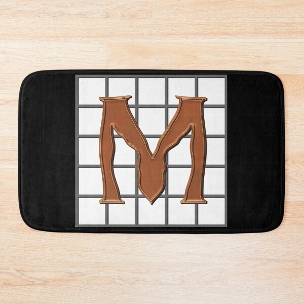 Item preview, Monogram M in copper designed and sold by leobrix.