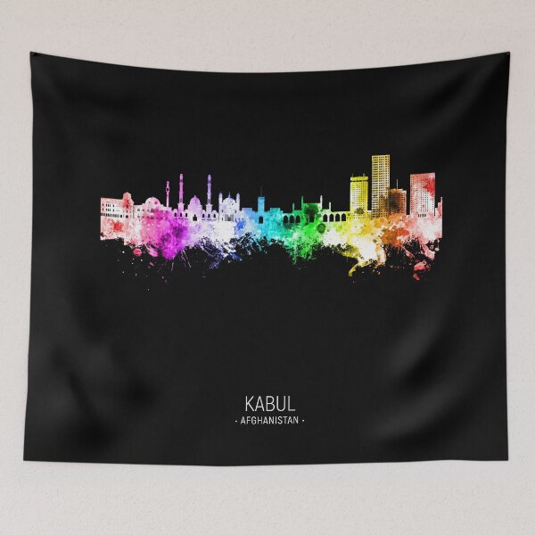Item preview, Kabul Afghanistan Skyline designed and sold by ArtPrints.