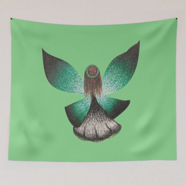 Item preview, Green Fairy drawing designed and sold by Arianna Khalil.