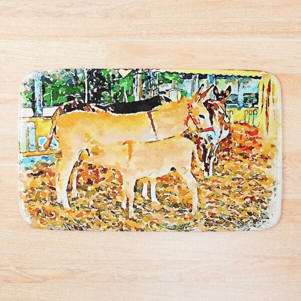 Item preview, Female donkey breastfeeds the puppy designed and sold by Giuseppe Cocco.
