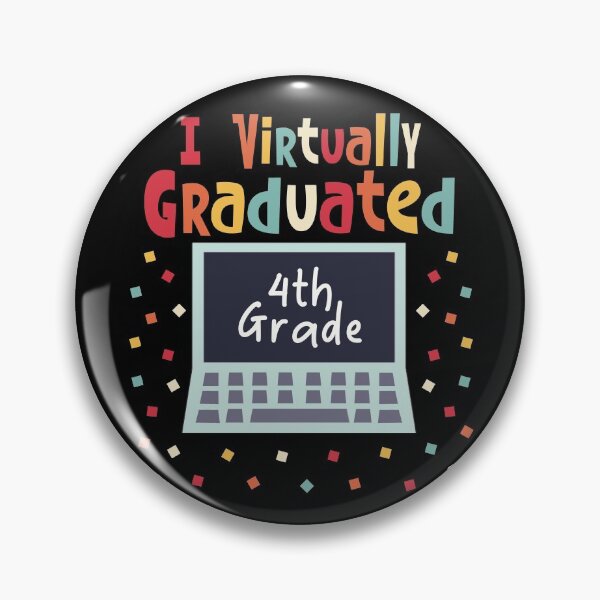 Item preview, I Virtually Graduated 4th Grade 2021 designed and sold by Funful.