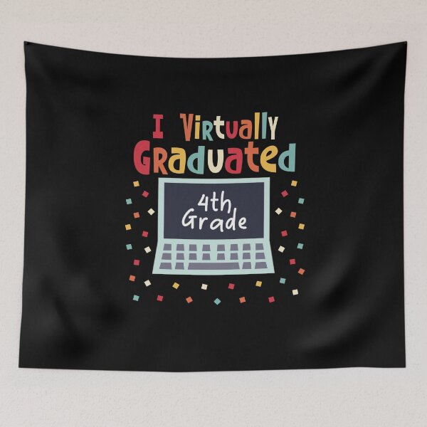 Item preview, I Virtually Graduated 4th Grade 2021 designed and sold by Funful.