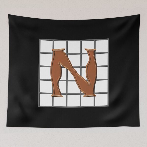 Item preview, Monogram N in copper designed and sold by leobrix.