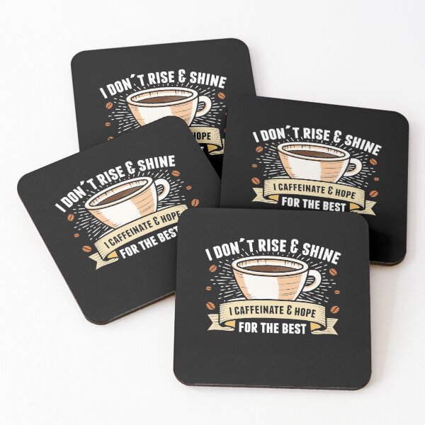 Item preview, Funny coffee lover caffeine saying morning designed and sold by DoSt-997.