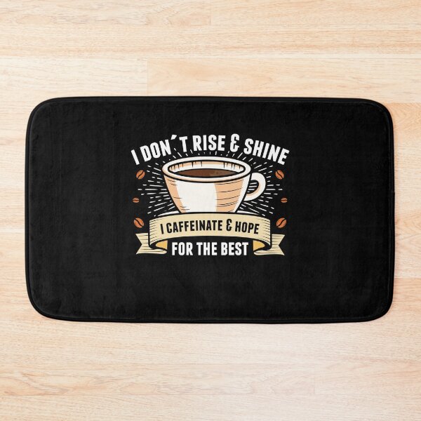 Item preview, Funny coffee lover caffeine saying morning designed and sold by DoSt-997.