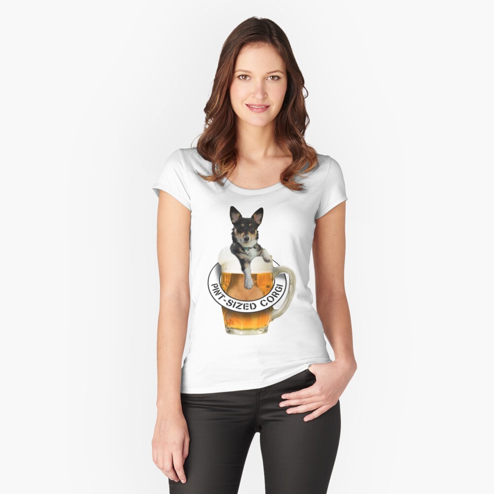 Item preview, Fitted Scoop T-Shirt designed and sold by Jowcica.