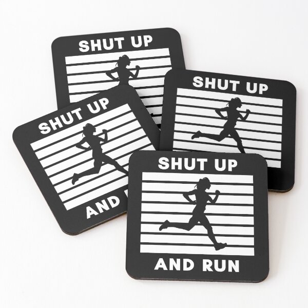 Item preview, Shut up and run designed and sold by TheGreenGoat.