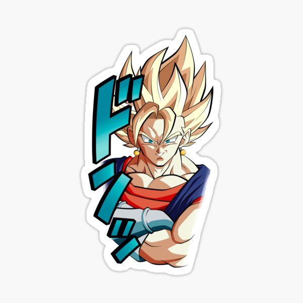 Gogeta SSJ5 (Tricking) Sticker by matthieu jouannet