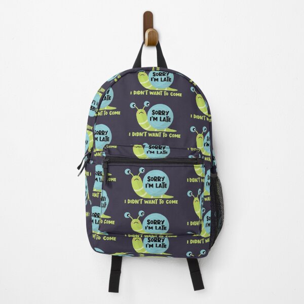 Item preview, Sorry I'm Late Snail designed and sold by VicEllisArt.