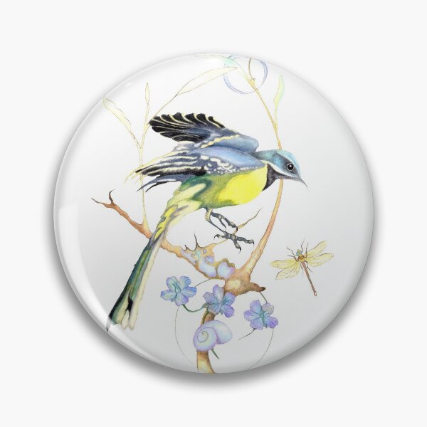 Item preview, Grey Wagtail designed and sold by nocturne-design.