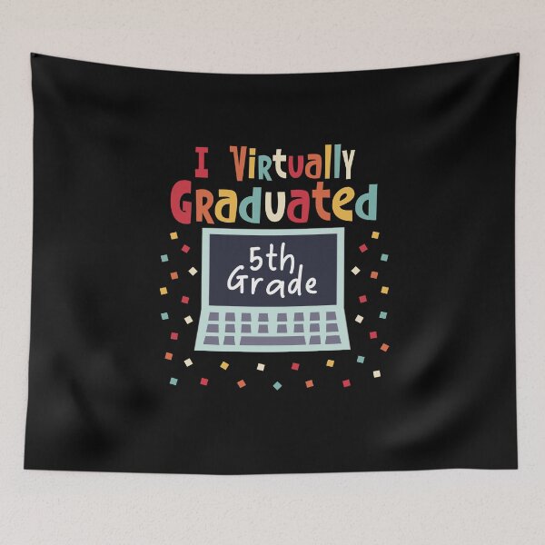 Item preview, I Virtually Graduated 5th Grade 2021 designed and sold by Funful.