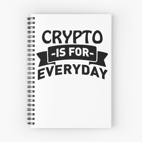 Item preview, Crypto is for Everyday designed and sold by Geomonic.