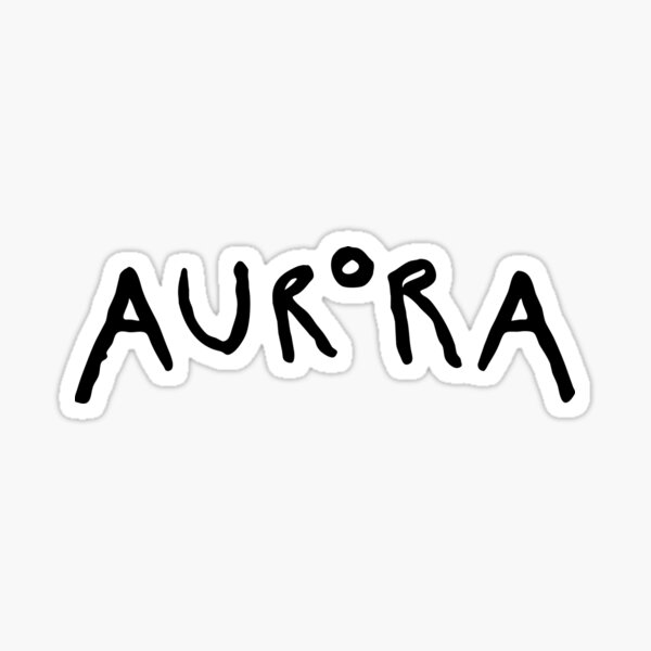 Aurora Aksnes Scarborough Fair Album Cover Sticker