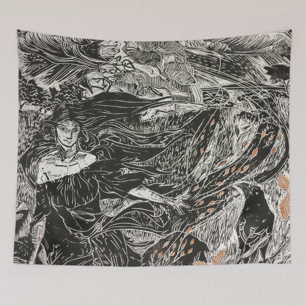 Item preview, Dartmoor folktale, Vixan Tor designed and sold by ChloeBirnie.