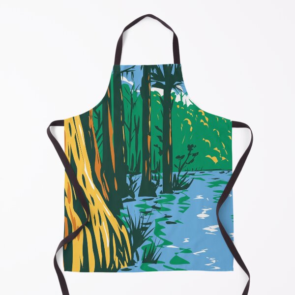 Item preview, WPA Poster of Art of the Wetlands in Everglades National Park in the state of Florida, USA designed and sold by JohnLucke.