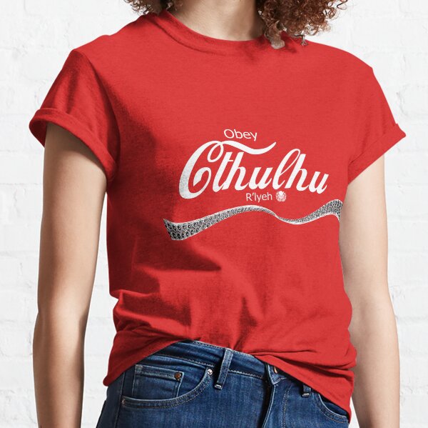 Drink &amp;amp; Obey Cthulhu Classic T-Shirt