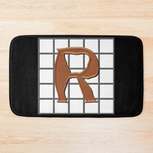 Item preview, Monogram R in copper designed and sold by leobrix.