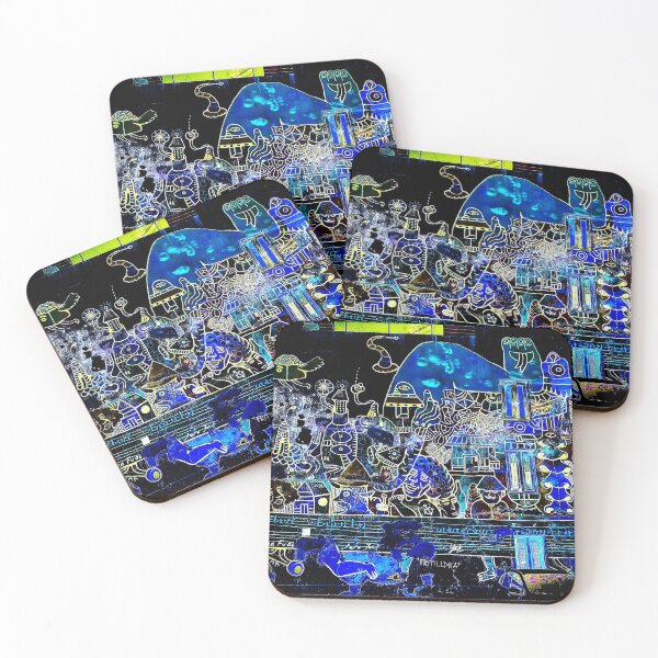 Item preview, monster festival street art designed and sold by Yellowsprint.