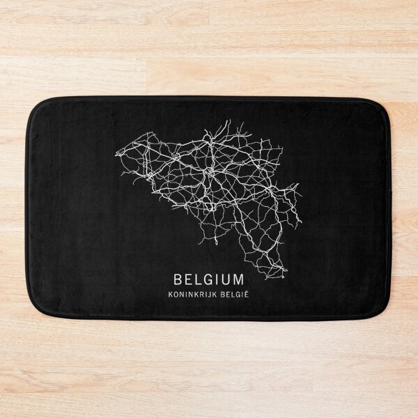 Item preview, Belgium Road Map  designed and sold by clarkstpress.