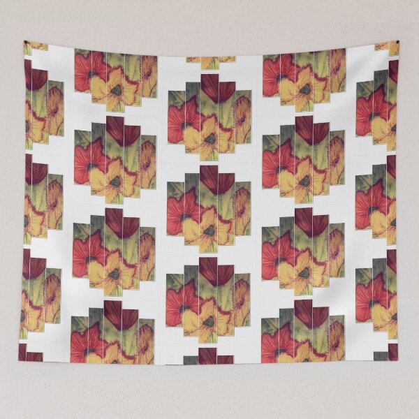 Item preview, Poppy stripe designed and sold by CatherineAlvin.