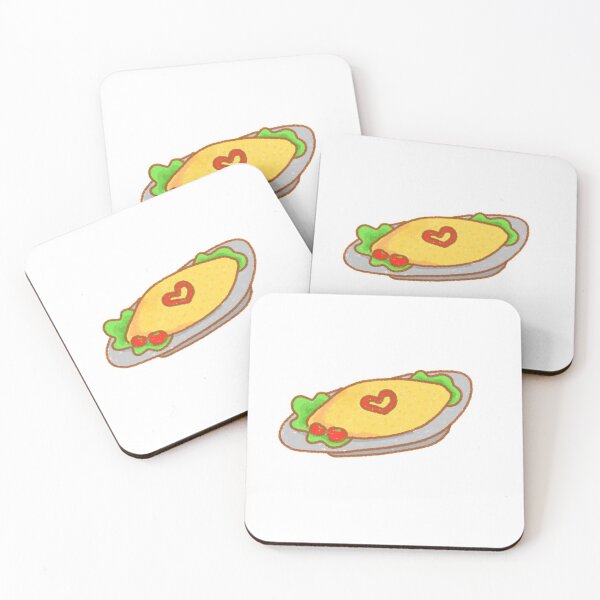 Item preview, Kawaii Japanese Omurice Delicious Food designed and sold by GLwithUs.